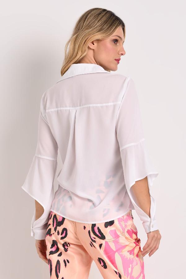 CAMISA CON ABERTURA MANGA