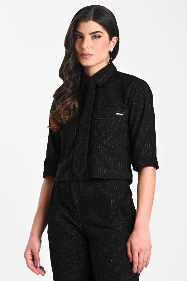 Camisa con corbata