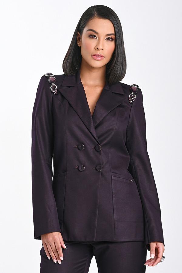 BlAZER CON DELLES EN PEDRERIA